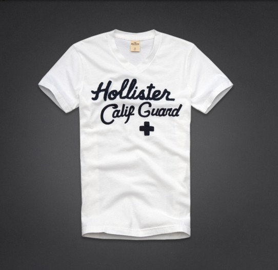 T-shirt Hollister Homme Blanc